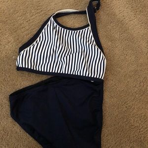 This is the Cutest Cole of California size 10 high waist 2 piece suit